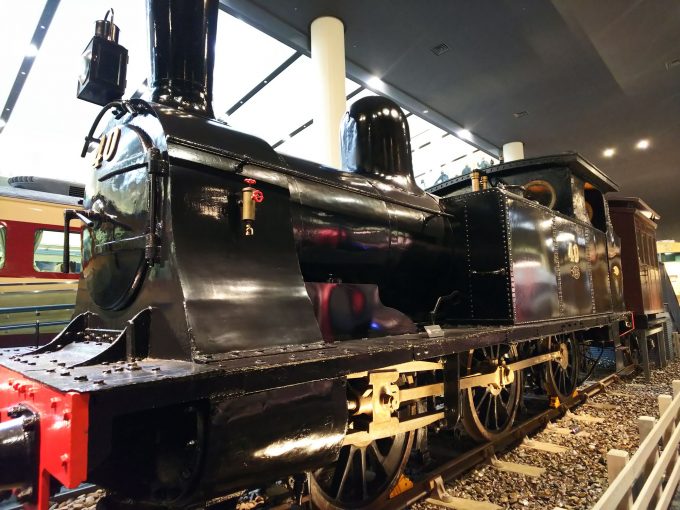 【京都鉄道博物館】展示車両（本館1F）《SL 1800形1801号機》
