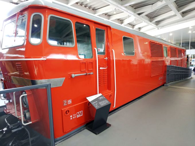 【京都鉄道博物館】展示車両（プロムナード）《DD54形33号機》